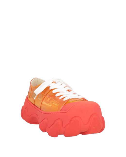 Gcds Orange Sneakers for men