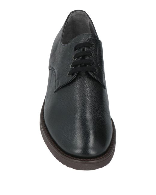 Zapatos de cordones Pollini de hombre de color Black
