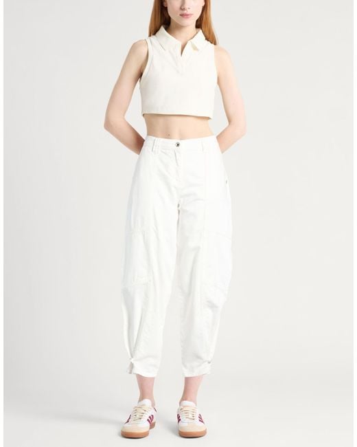 Patrizia Pepe White Pants