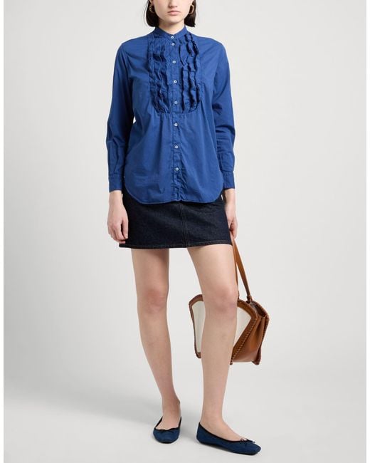 Massimo Alba Blue Shirt