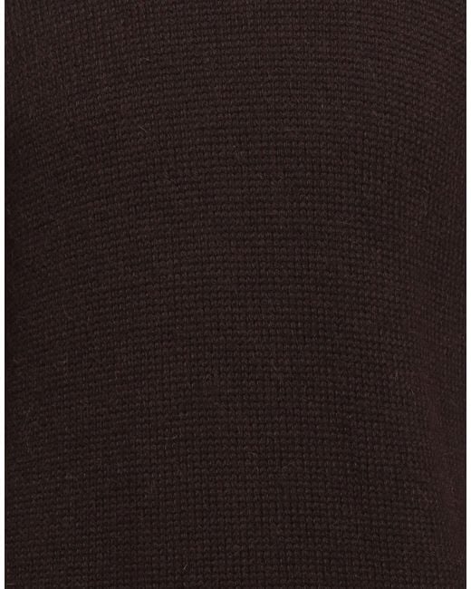 DSquared² Black Dark Sweater Alpaca Wool for men