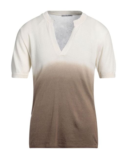 Pullover Daniele Alessandrini de hombre de color Natural