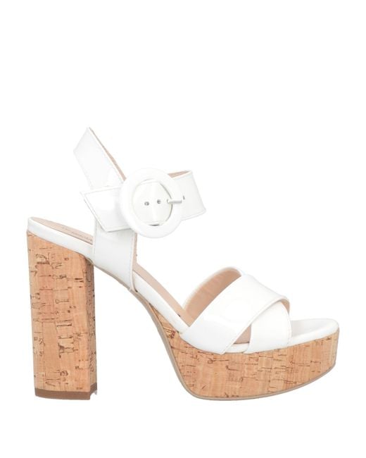 Nero Giardini White Mules & Clogs