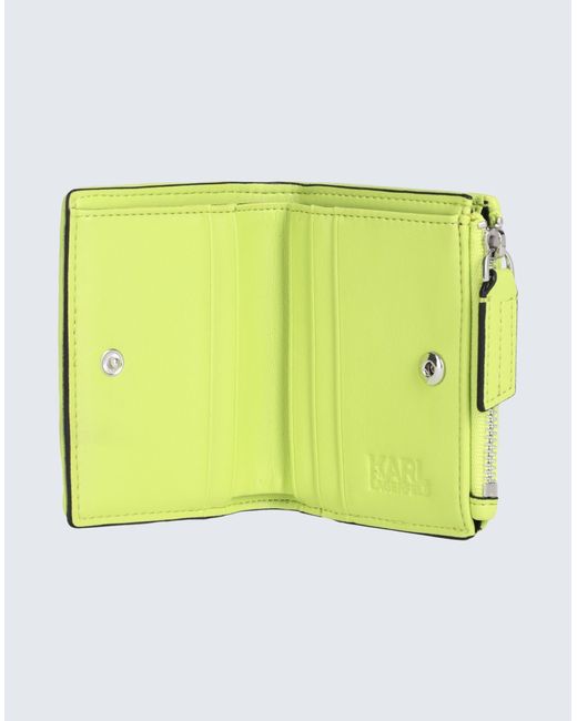 Karl Lagerfeld Green Wallet