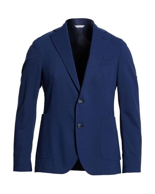 Manuel Ritz Blue Blazers for men