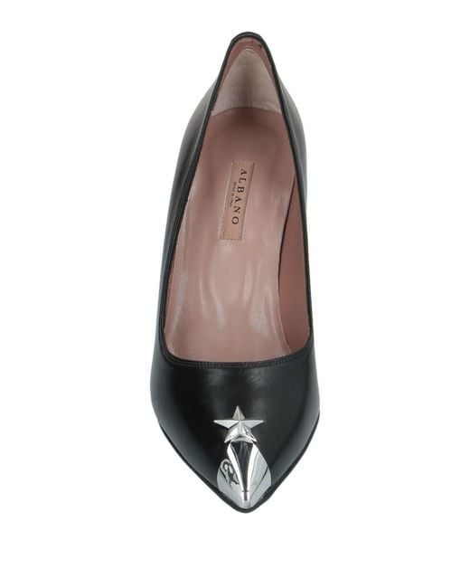 Albano Black Pumps