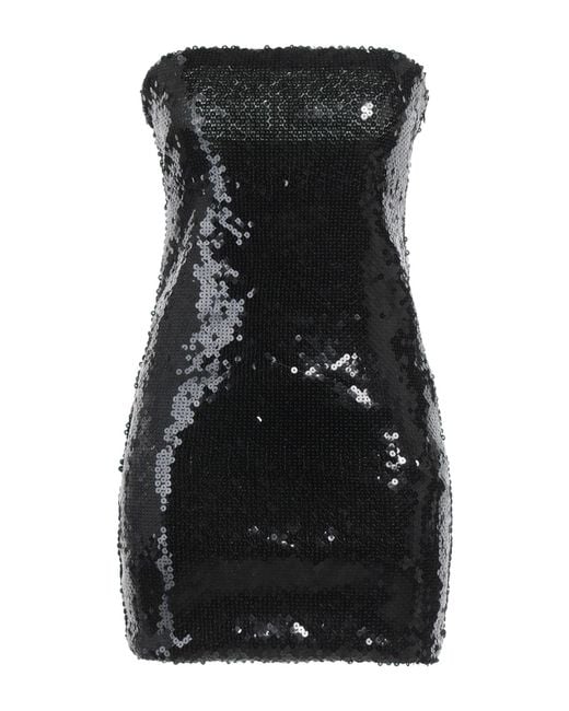 ANDAMANE Black Mini Dress Polyester