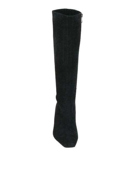 NORA New York Black Boot Leather