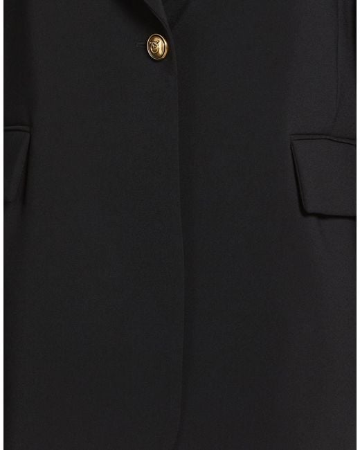 Pinko Black Blazer Polyester, Elastane