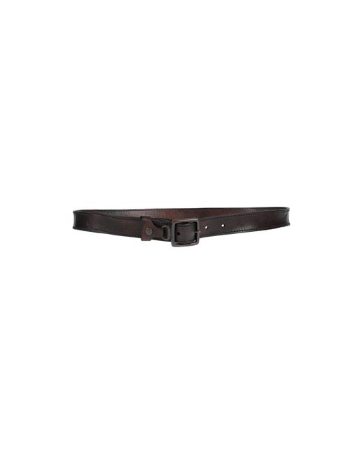 Exit Campomaggi Leather Belt in Dark Brown (Brown) discounted online shop  -cee-asu.com