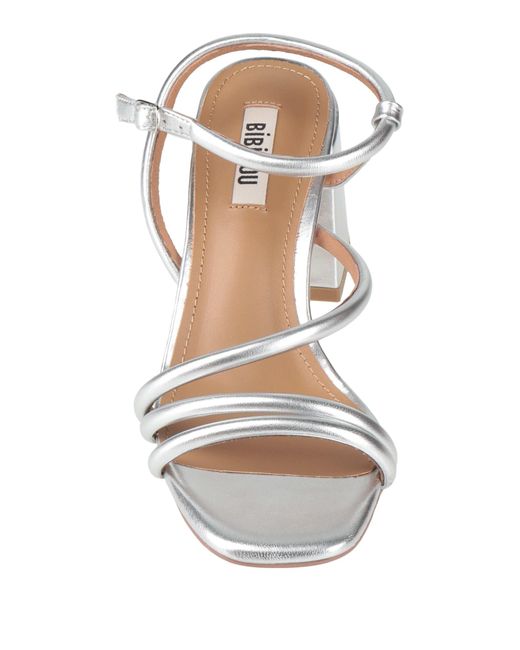 Bibi Lou White Sandals