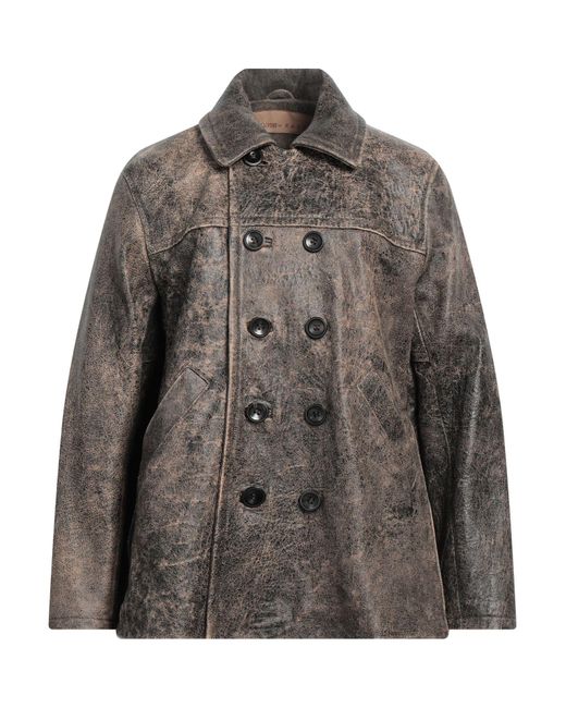 Manteau long Giorgio Brato pour homme en coloris Gray