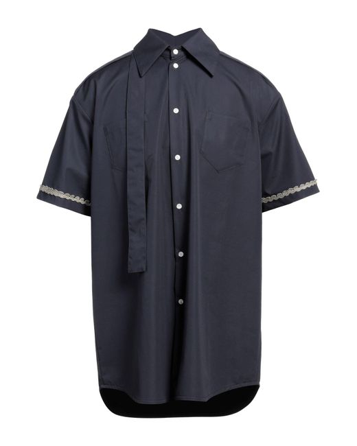 NAMACHEKO Blue Shirt for men
