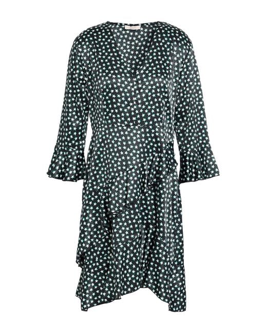 GAUDI Black Mini Dress Polyester, Elastane