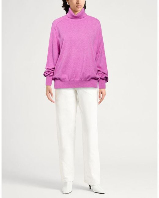 Ballantyne Pink Turtleneck