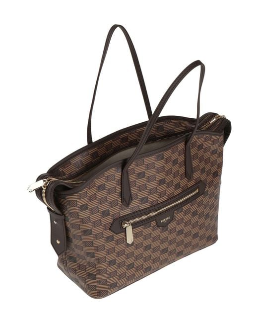 Moreau Paris Brown Handbag Leather