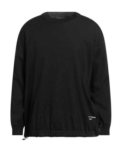 Comme des Garçons Black Sweater Polyester, Wool for men