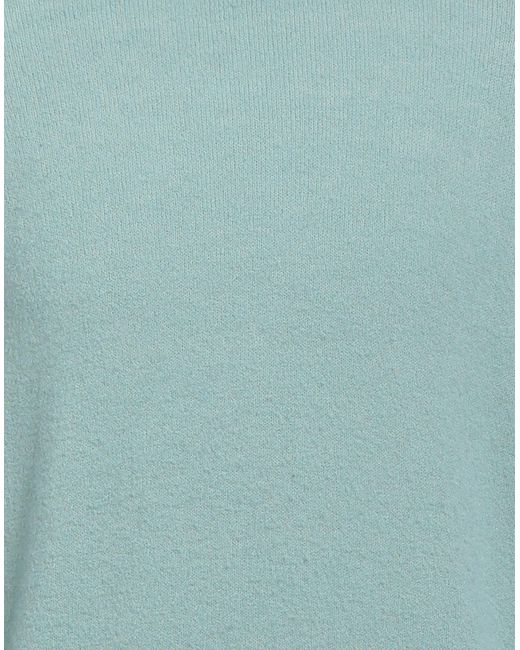 Amaranto Blue Turtleneck Wool, Nylon, Elastane for men