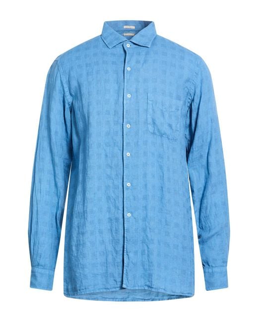 Massimo Alba Blue Shirts for men