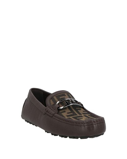 Fendi Gray Loafer for men