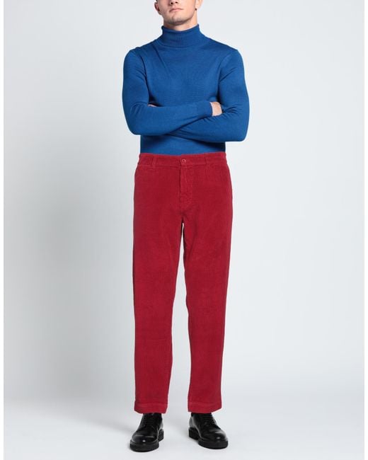 Labo.art Red Trouser for men