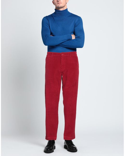 Labo.art Red Trouser for men