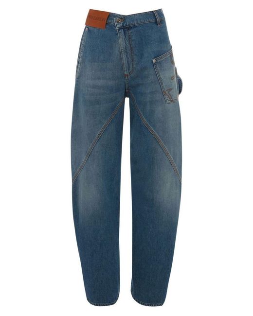 Pantaloni Jeans di J.W. Anderson in Blue da Uomo