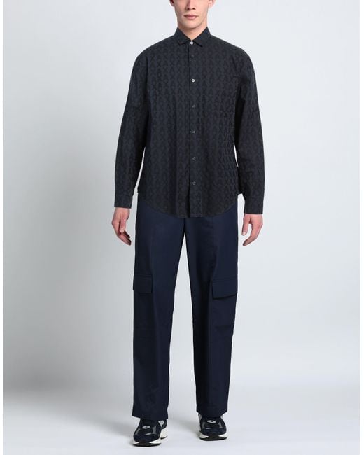 ARMANI EXCHANGE Blue Shirt for men