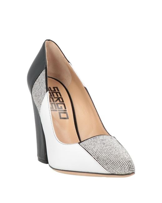 Sergio Rossi White Pumps