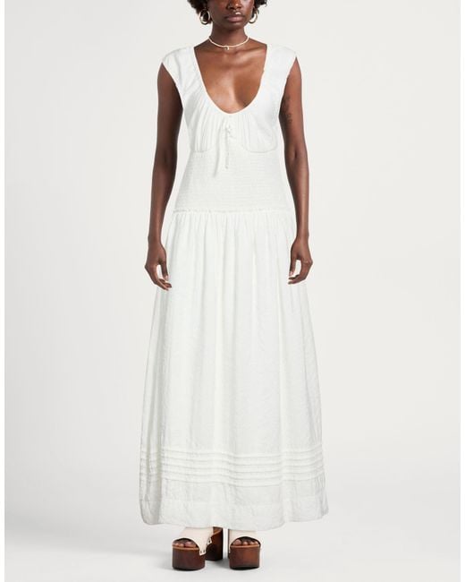 AllSaints White Maxi Dress