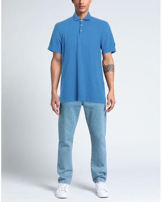 Husky Blue Polo Shirt for men