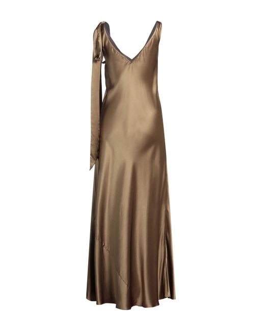 J.W. Anderson Natural Maxi-Kleid