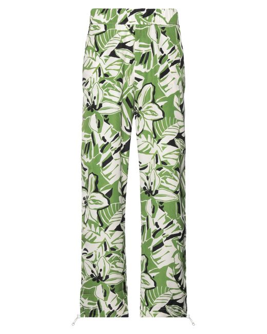 Pantalone di Palm Angels in Green da Uomo