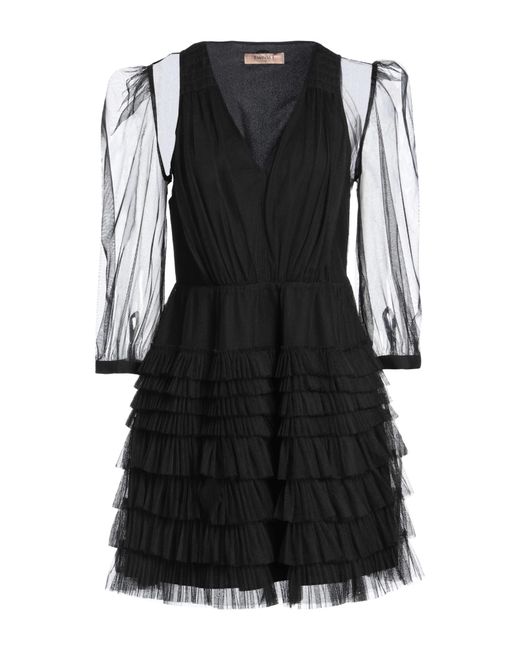 Twinset Black Mini Dress