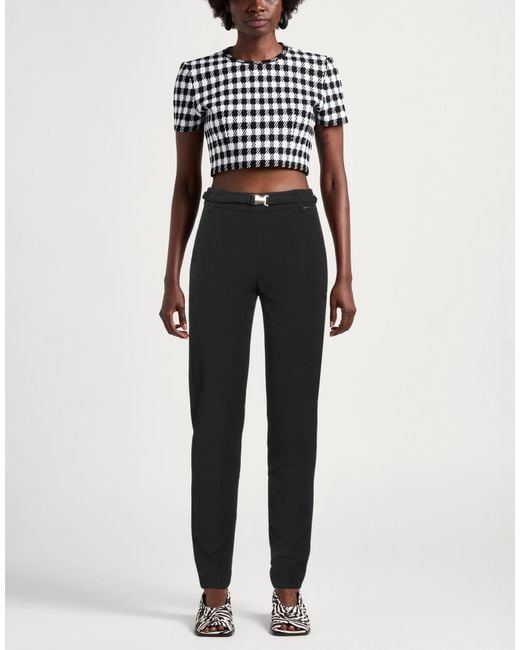 Kocca Black Pants Polyester, Elastane