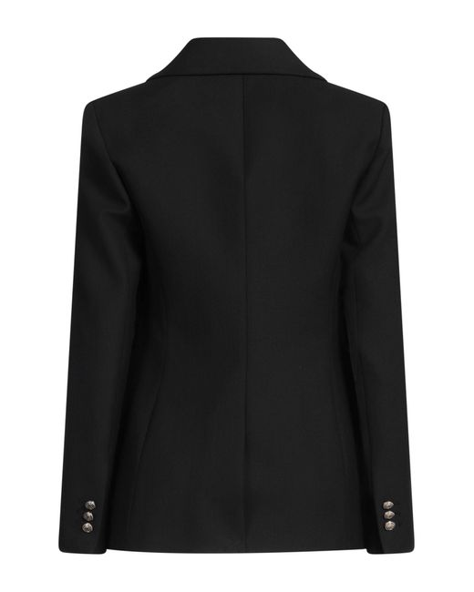 Maje Black Blazer Polyester, Wool, Viscose, Elastane