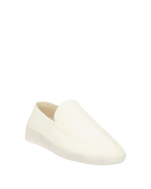 Fear Of God Natural Cream Loafers Leather