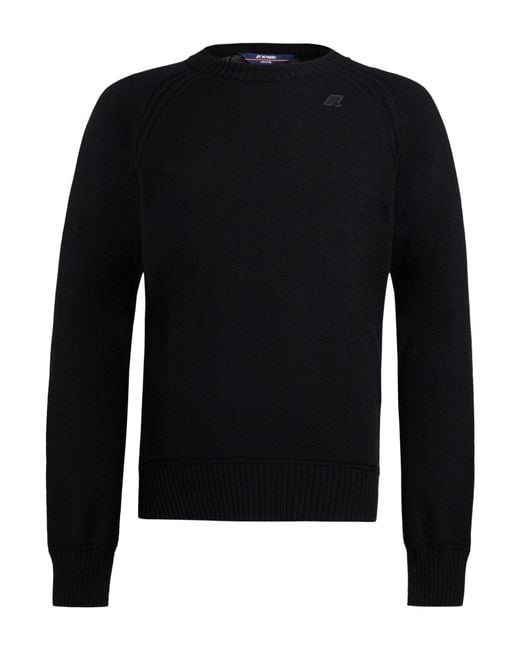 Pullover K-Way de hombre de color Black