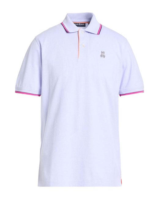 Psycho Bunny Blue Polo Shirts for men