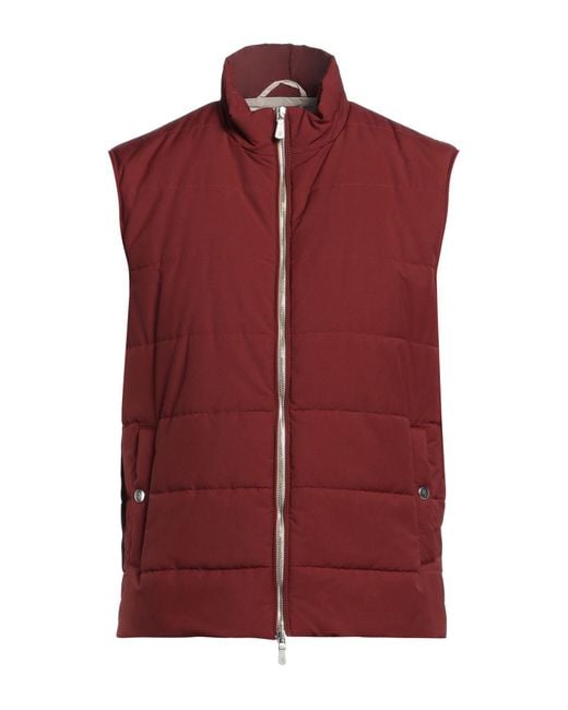 Veste sans manches Eleventy pour homme en coloris Red