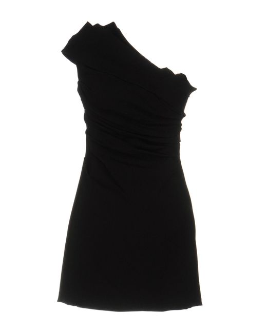 DSquared² Synthetic Short Dress in Black - Lyst