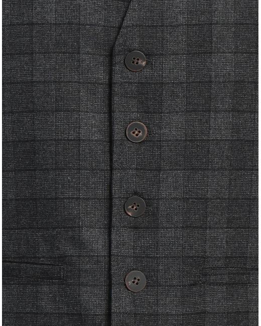 Chaleco sartorial Messagerie de hombre de color Black