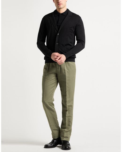 Paolo Pecora Black Cardigans for men