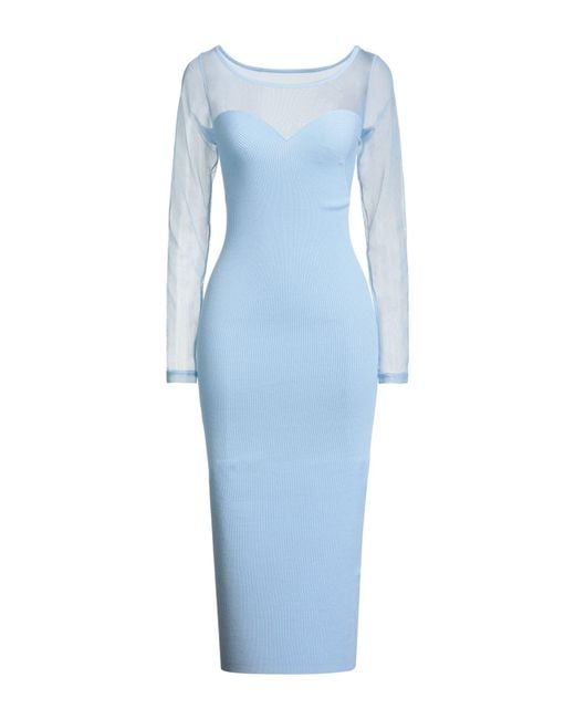 Blugirl Blumarine Blue Midi Dress