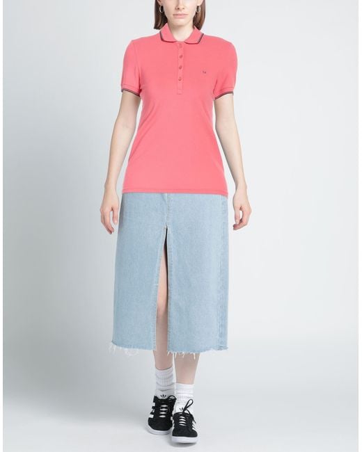 Fred Perry Pink Polo Shirt