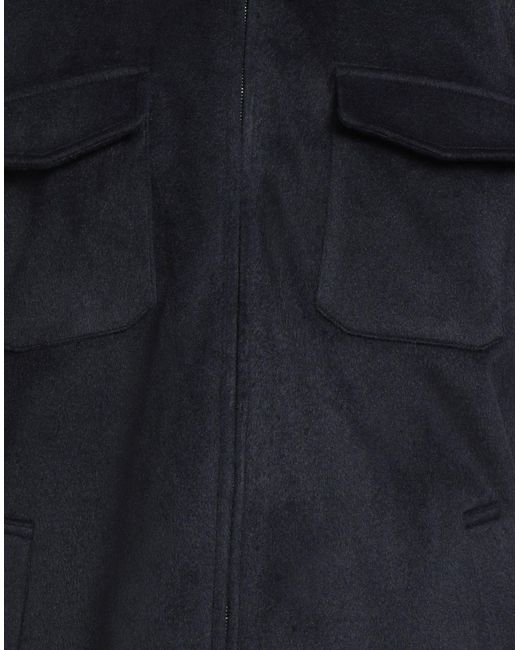 KIRED Blue Jacket Polyester, Acrylic, Wool for men