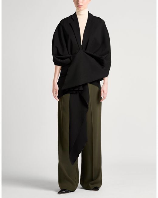 Coperni Black Jacket Recycled Polyester, Viscose, Polyester, Elastane