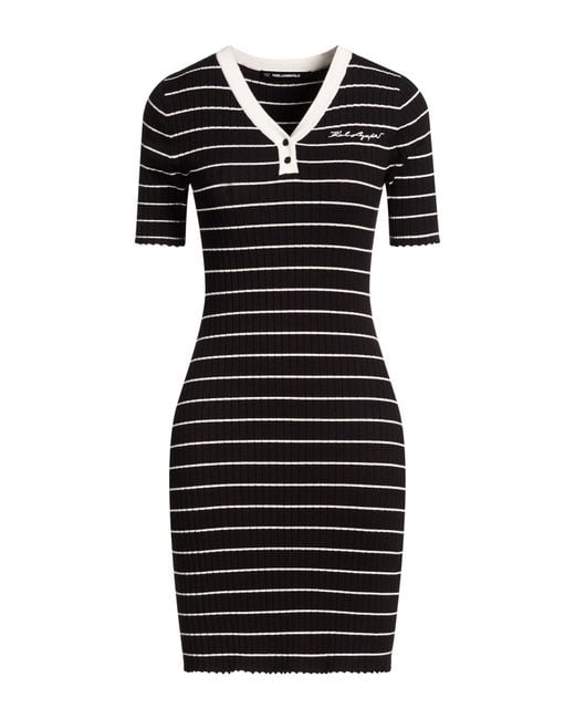 Karl Lagerfeld Black Mini Dresses