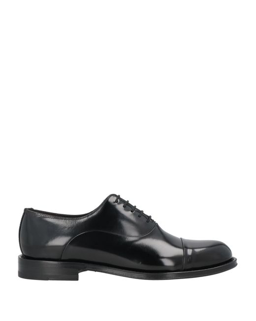 Tagliatore Black Lace-up Shoes for men