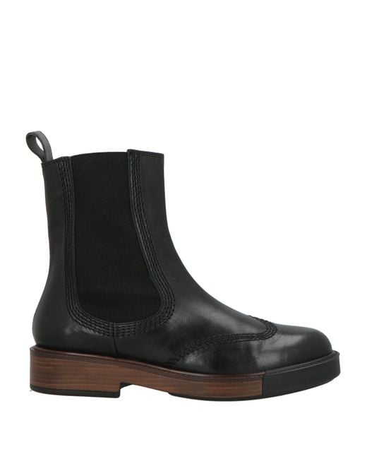 Pons Quintana Black Ankle Boots